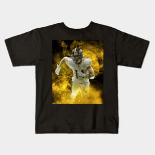 George Pickens Pittsburgh Sports Art Kids T-Shirt